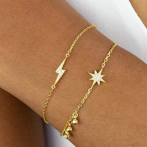 Pulseira Raio Estrelar 18K