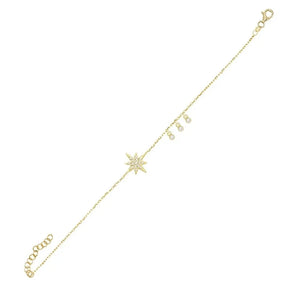 Pulseira Raio Estrelar 18K