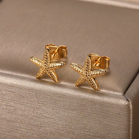 Brinco Estrelas Luxury 18K